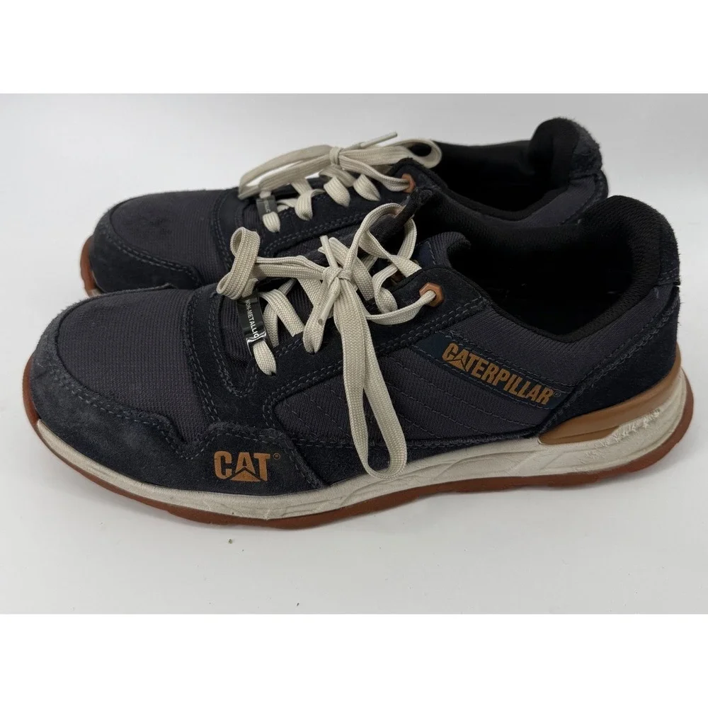 CAT Caterpillar Men Streamline 2.0 Composite Toe Work Shoes Navy P91482 Size 9.5